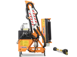 braco hidraulico com cabeca trituradora mod airone 100