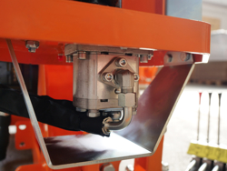 braco hidraulico com cabeca trituradora mod airone 100