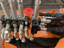 braco hidraulico com barra corta sebes mod airone 130 tr