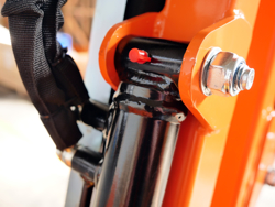 braco hidraulico com barra corta sebes mod airone 130 tr