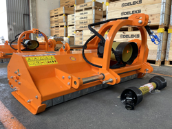 triturador com deslocamento hidraulico para trator de pomar mod jaguar 150