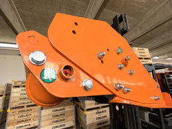 triturador com deslocamento hidraulico para trator de pomar mod jaguar 170