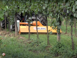 trituradora deslocavel para trator 1.65m de corte com martelos para relva e sarmentos mod lince sp165