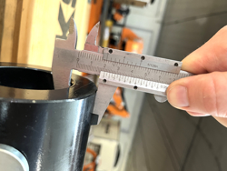 broca de troca ø 150mm para rotor zhd 245/305