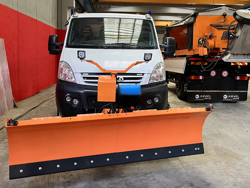 limpa neve 220cm serie media acoplamento para van camiao mod ln 220 j
