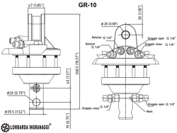 rotor lombarda engrenagens gr10