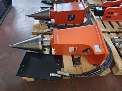 cabeca hidraulica com rachador conico mod lsp40