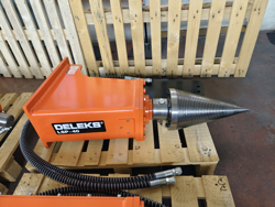 cabeca hidraulica com rachador conico mod lsp40