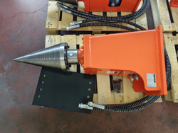 cabeca hidraulica com rachador conico mod lsp40