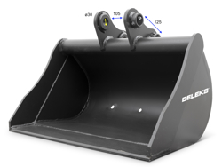 balde para miniescavadora m180 600