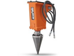 cabeca hidraulica com rachador conico mod lsp40