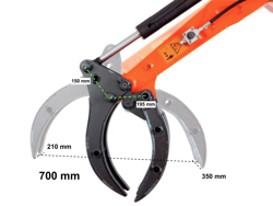garra florestal m100