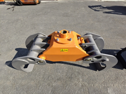 garra florestal hidraulica para miniescavadora mod dk18