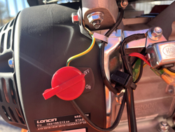 biotriturador motor loncin mod dk 300lc