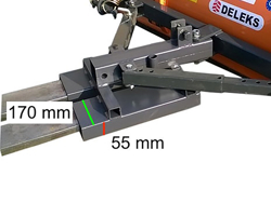 limpa neve serie leve para empilhadeiras modelo lns 190 f