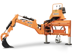 retroescavadora para trator mod drs 2000t