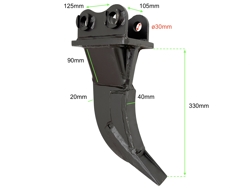 dente ripper m180
