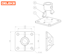 pinca para lenha dk 10 h