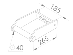 acessorio para mini escavadora ms01