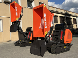 minidumper de largata mod m8000kubota