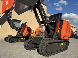 minidumper de largata mod m8000kubota