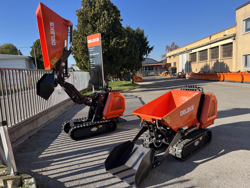 minidumper de largata mod m8000kubota
