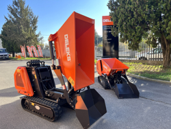 minidumper de largata mod m8000kubota