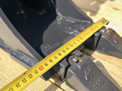 balde para miniescavadora bhb 200 s30