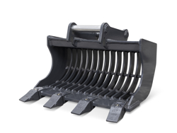 balde para miniescavadora s100 500sts30