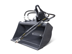 balde basculante para miniescavadora s100 600 s30