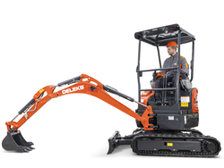 mini escavador compact 1.8 ton mod s180