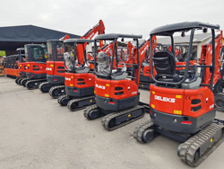 mini escavador compact 1.8 ton mod s180