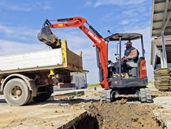 miniescavadora s280 kubota