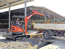 miniescavadora s280 kubota