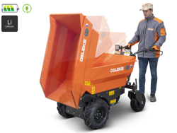 minidumper com rodas mod xe 500hel