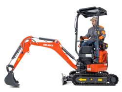 miniescavadora 1ton engate s30 mod s100a