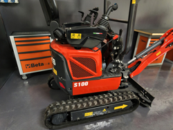 miniescavadora 1 ton mod s100