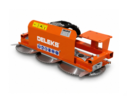 barra hidraulica de corte com 3 discos cutter3