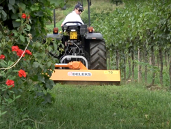 trituradora deslocavel para trator 1.65m de corte com martelos para relva e sarmentos mod lince sp165h