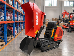 minidumper de largata mod m8000kubota