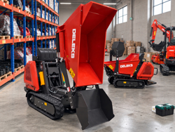 minidumper de largata mod m8000kubota