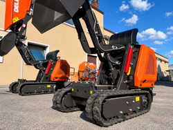 minidumper de largata mod m8000kubota