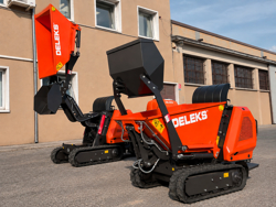 minidumper de largata mod m8000kubota