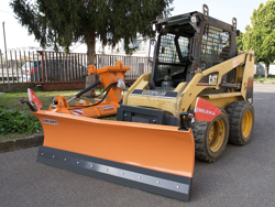 limpa neve 200cm serie media acoplamento universal para minicarregadora mod ln 200 m recondicionado 9