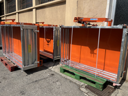 caixa basculante para transporte de mercadorias com trator mod t 1600 h recondicionado 109